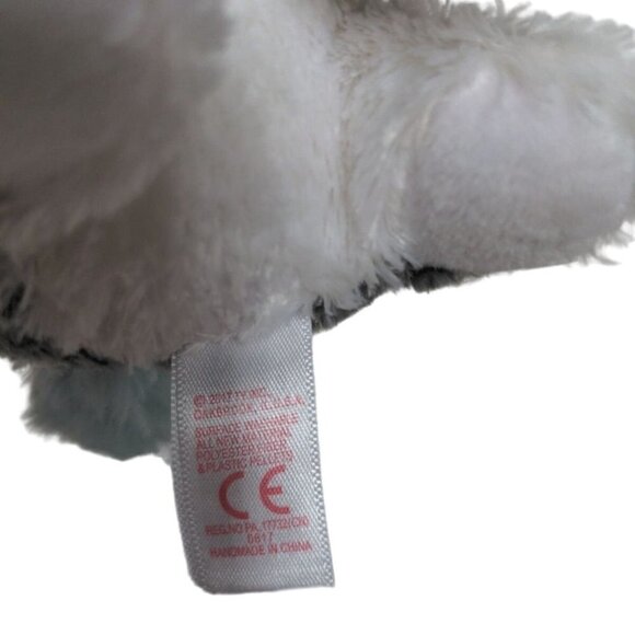 Ty Beanie Boos Slush Husky Puppy Dog Gray White Plush Stuffed Animal 2017 6.5" - Picture 6 of 6